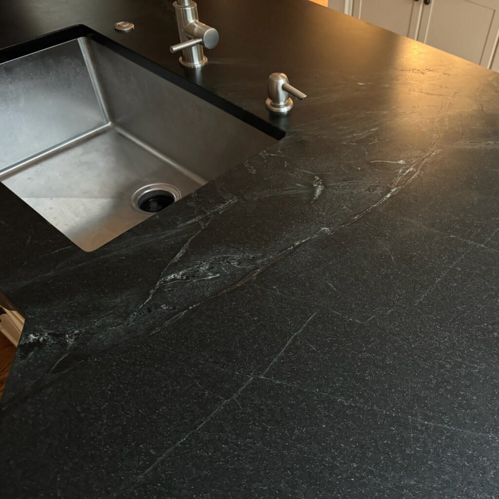 Luxury kitchen countertop in Chadds Ford PA by JNG Construction