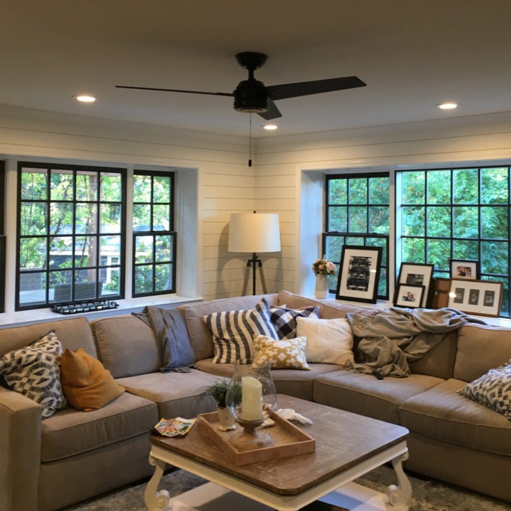 Shiplap wall installation in Wynnewood PA by JNG Construction